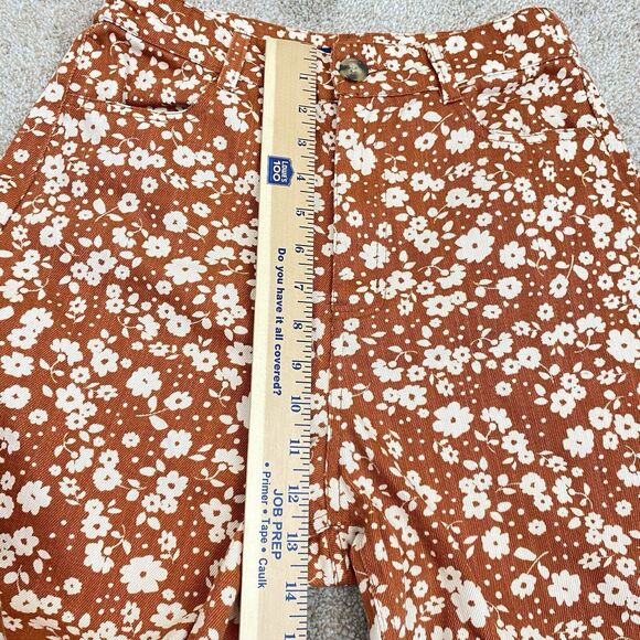 Princess Highway ModCloth Ditsy Days in Daisies Floral Wide Leg Jeans AU Size 8 - Picture 9 of 10
